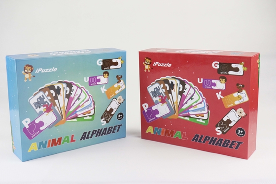 Ein guter Preis. Lack Greyboard Papier Puzzle Tier Alphabetsähnlichkeitskarten Online