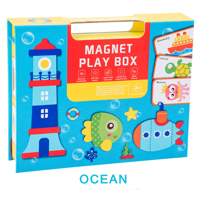 Ein guter Preis. Lernmittel für Kinder Magnetische Tierpuzzle Ozean Vorschul-Lernspielzeug für 6jährige Online