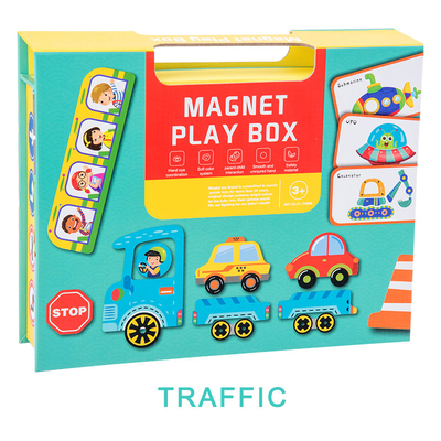 Ein guter Preis. OEM Bildungsmagnet Puzzle Box Verkehrsthema für 2-Jährige Kinder Online