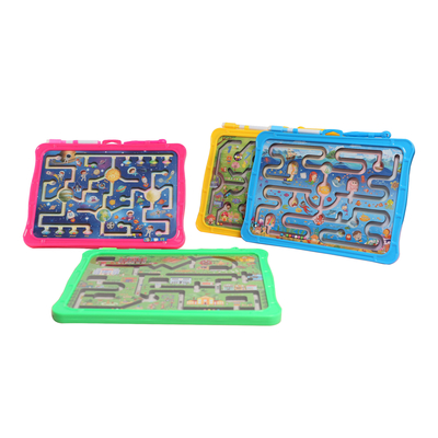 Ein guter Preis. OEM Kinder Kunststoff Magnet Puzzle Labyrinth Spiel Zeichnbrett mit Rollen Ball Online