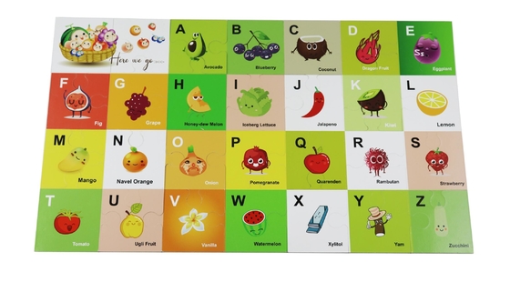 Ein guter Preis. Kinder Fußboden Alphabet Obst Puzzle Lernspiele und Puzzles für 5-Jährige Online