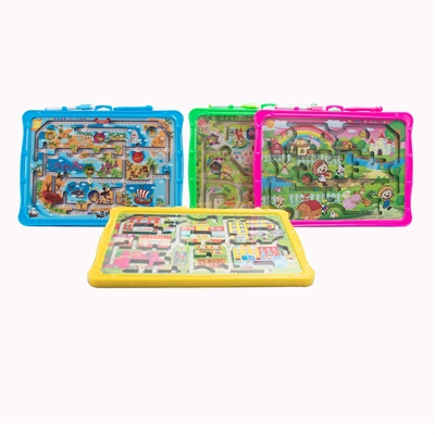 Ein guter Preis. Magnetische Puzzle-Labyrinth-Spielzeug für Kinder im Vorschulalter mit Zeichentisch für 2 Jahre Online