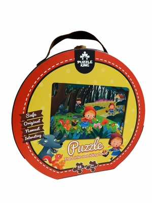 Ein guter Preis. Großes Papier Puzzle für Kinder im Vorschulalter 56 PCS Die kleine rote Kapuze 20 * 14 Zoll Online