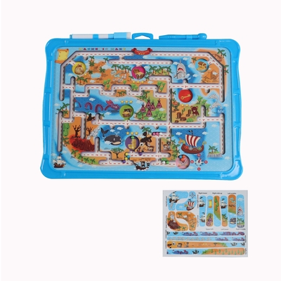 Ein guter Preis. Montessori Magnet Puzzle Labyrinth Lernspielzeug mit Stift Ozean Strand Eco EVA Kunststoff Online