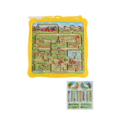 Ein guter Preis. Farm Lernmagnetische Puzzle Labyrinth Spiel Zeichentisch Spielzeug Online