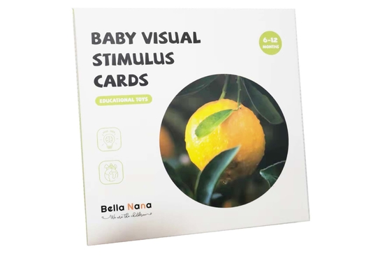 Ein guter Preis. Neugeborene, die mit einer Schlauchspinte geschnitten sind, visuelle Stimulationskarten Tiere, Pflanzen, Flashcards für 6-12 Monate Online