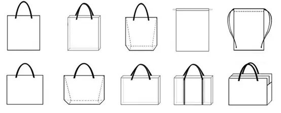 BSCI Werbung 50cm Leinwand Kosmetik Tasche mit Reißverschluss 3