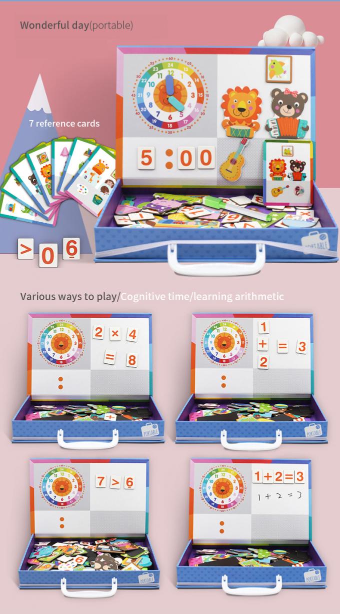 Kleinkinder ECO Magnetische Lernspielzeug Leben Lernsticker individuell 2