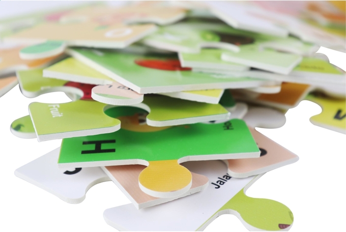 Kinder Fußboden Alphabet Obst Puzzle Lernspiele und Puzzles für 5-Jährige 1